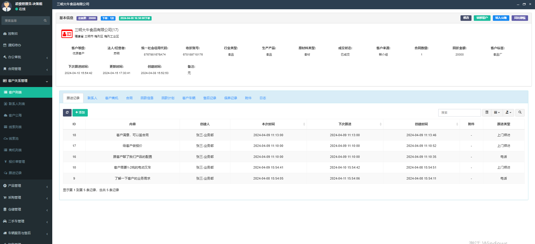 CRM包括哪些方面內(nèi)容？CRM的核心部分內(nèi)容